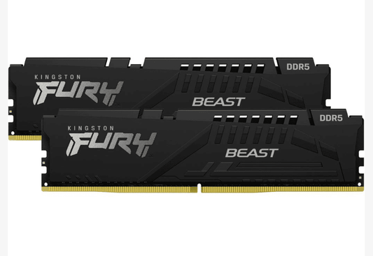 Kingston Fury Beast CL36 64GB 5600MHz DDR5 RAM (2x32GB) (KF556C36BBEK2-64)