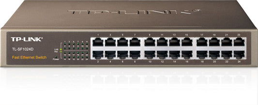 TP-LINK TL-SF1024D  24port switch metal