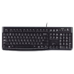 Logitech K120 USB billentyűzet OEM Black HU