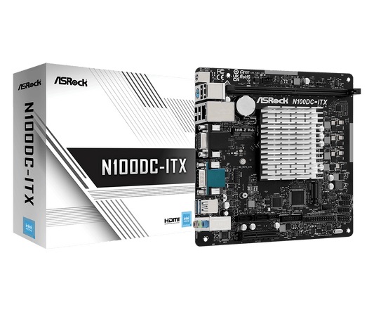 ASRock N100DC-ITX alaplap