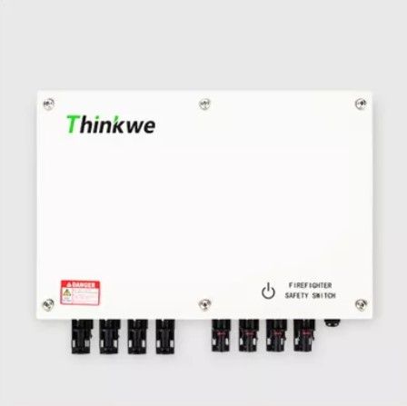 ThinkWe 40A tűzvédelmi kapcsoló 1 Fázis, 4 String, IP65, MC4,