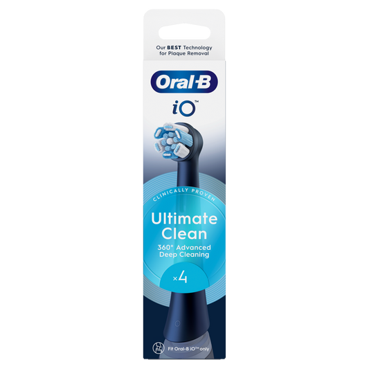 Oral-B iO fogkefefej Ultim Cl Black 4 db