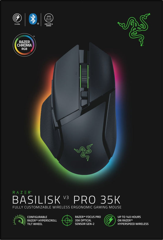 Razer Basilisk V3 Pro 35K - Black