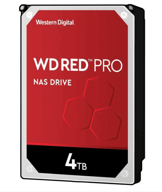 Western Digital HDD 4TB Red Pro 3,5" SATA3 7200rpm 256MB -WD4005FFBX