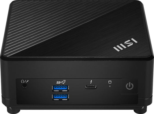 MSI Cubi 5 12M barebone mini PC, fekete - Intel Core i7-1255U (405BEU-B71255UXX)