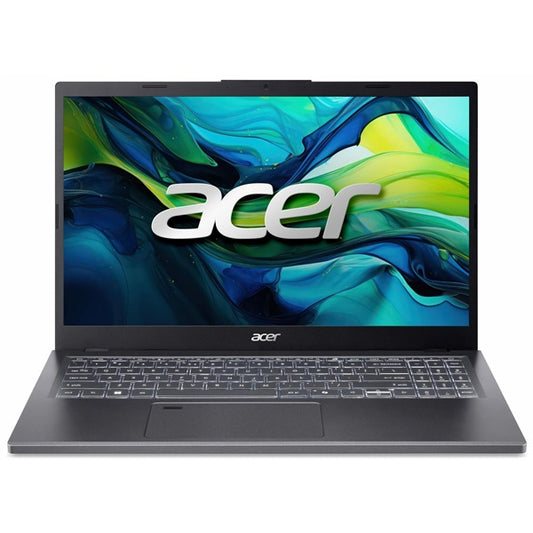 ACER Aspire A15-61M-R5S9, 15.6" FHD, AMD Ryzen 7 8840HS, 16GB, 1TB SSD, UMA, DOS, acélszürke