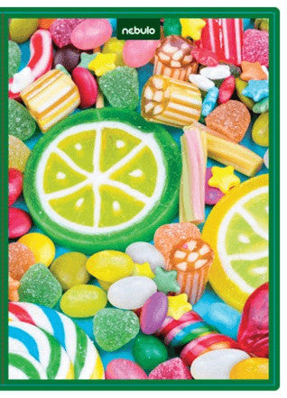 Candy füzetbox A/4, hullámkarton, gazdaságos kivitel, Nebulo
