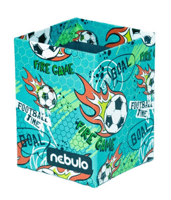 Focis asztali ceruzatartó, karton 8x8x10cm, Nebulo