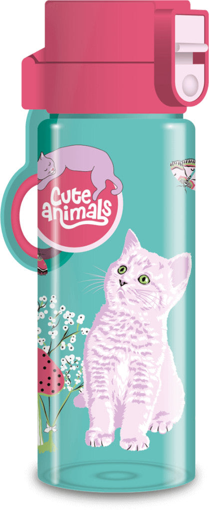 Cuki állatok kulacs, 475 ml, kitten, cicás