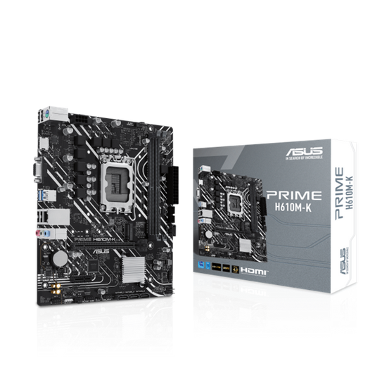 ASUS Alaplap S1700 PRIME H610M-K INTEL H610, mATX