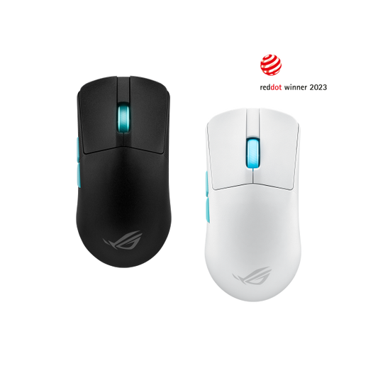 ASUS Vezetékes / Vezeték Nélküli egér HARPE ACE AIM LAB EDITION USB Optikai, Fehér 36000DPI