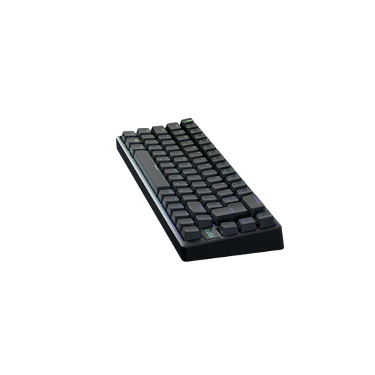 AVAX Vezetékes/Vezeték Nélküli Billentyűzet GM01 PRO USB, Fekete, Mechanikus, Red Switch, HUN