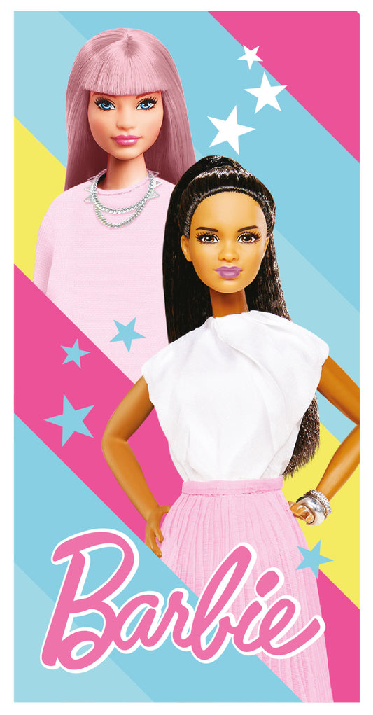 Barbie Eco Friendly gyorsan száradó strandtörölköző - 70x140 cm