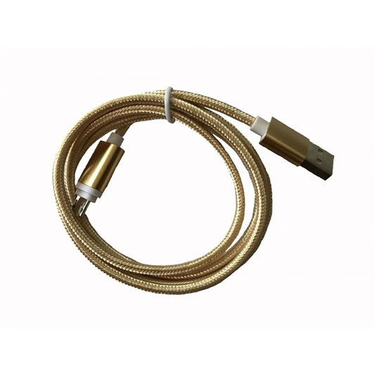 BLACKBIRD Lightning Adatkábel 1m, Arany 2A (Extra erős anyagból)