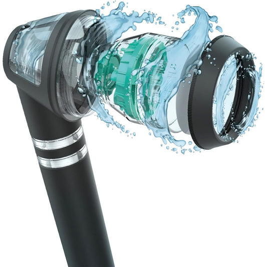 POSEION BT100® Prémium koreai revitalizáló zuhanyfej vízszűrővel, mágneses-ionizáló technológiával, szürke