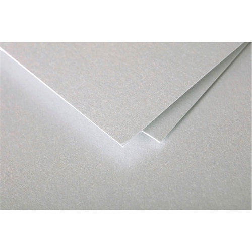 Boríték Clairefontaine Pollen 16,5x16,5 cm enyvezett ezüst