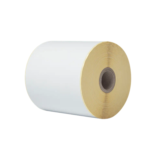 BROTHER etikett címke, öntapadós, fehér, folytonos, 102mm x 58m, 8 tekercs