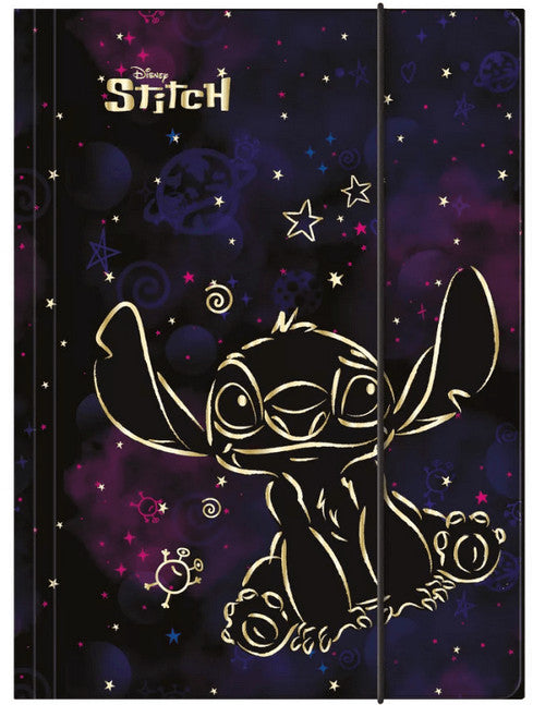 Stitch gumis mappa A/4, Stitch GOLD