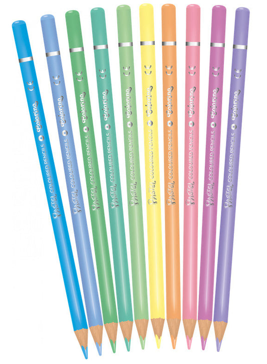 Színes ceruzakészlet 10 db-os, Colorino, pasztell