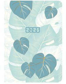 Toptimer határidőnapló, B/6, heti tervező, 2026, Joy Flexi, levelek