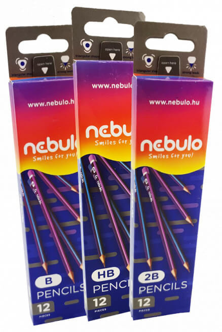 Grafitceruza HB, Nebulo, háromszög test
