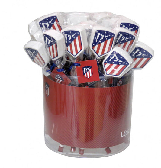 Atlético de Madrid grafitceruza nagy forma radírral, 1 db