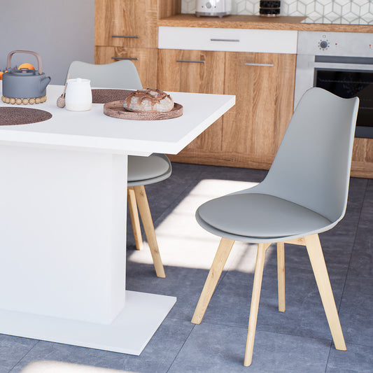 Silla étkezőszék 4 db szürke színben