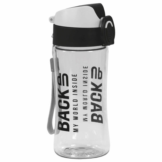 Szürke kulacs, 400 ml, Back Up 2025, A56