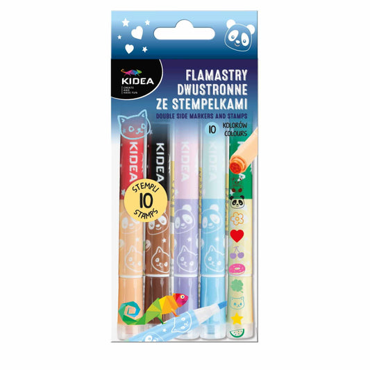 Filctoll készlet 5/10, kétvégű, nyomdával, Kidea