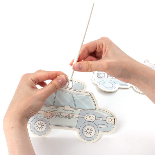 Fürdőjáték készítő szett, 2 db forma/szett, Kidea, járműves