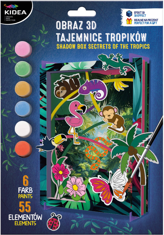 3D képalkotó szett, Kidea, dzsungel