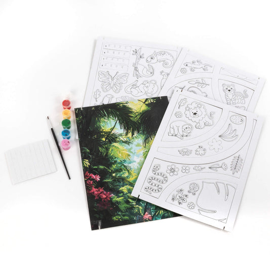 3D képalkotó szett, Kidea, dzsungel