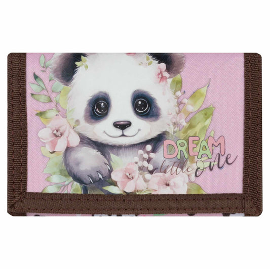 Pandás pénztárca, 12x8cm, PA10