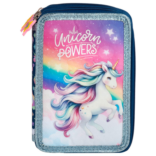 Unikornis tolltartó, 3 emeletes, töltött, JR16, Unicorn Powers