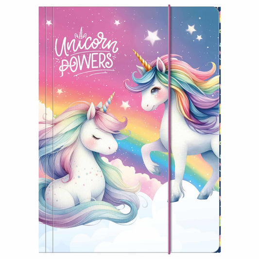 Unikornis gumis mappa, A/4, JR16, Unicorn Powers