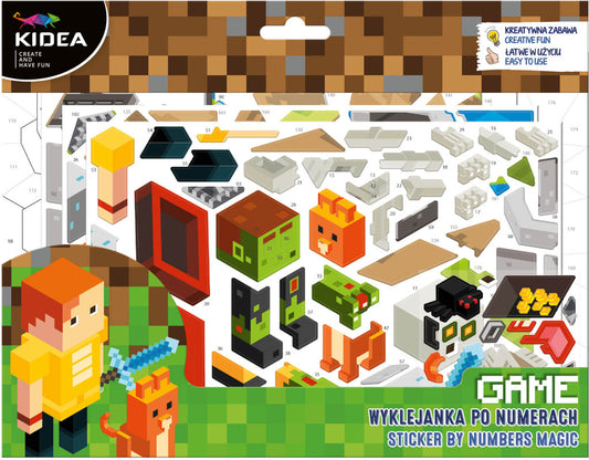 Matricázz számok szerint, Kidea, Game, Minecraft mintás