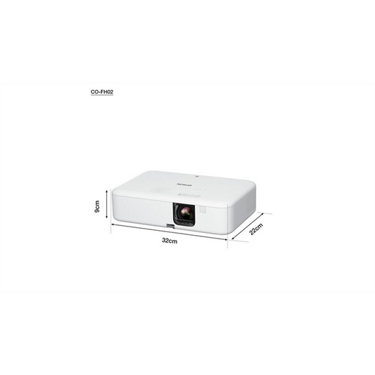 EPSON Projektor - CO-FH02 (3LCD, 1920x1080 (Full HD), 16:9, 3000 AL, 16 000:1, HDMI/USB/WiFi/Android TV)