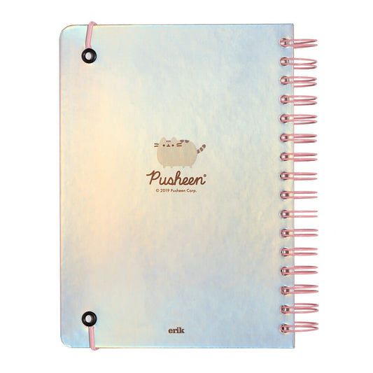 Pusheen cicás bullet journal, napló, A/5, 90 lapos, Foodie Collection
