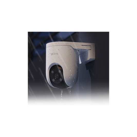 EZVIZ H8C PoE kültéri kamera, 2K, 3MP, Ethernet kábel, színes éjszakai, 360°, 2 irányú beszéd, sziréna, 512 GB-ig