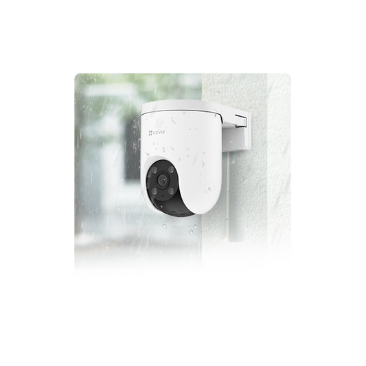 EZVIZ H8C Pro 4 MP kültéri kamera, 2K+ felbontás, 360°panoráma kép, színes éjszakai látás, autómata követés aktívvédelem