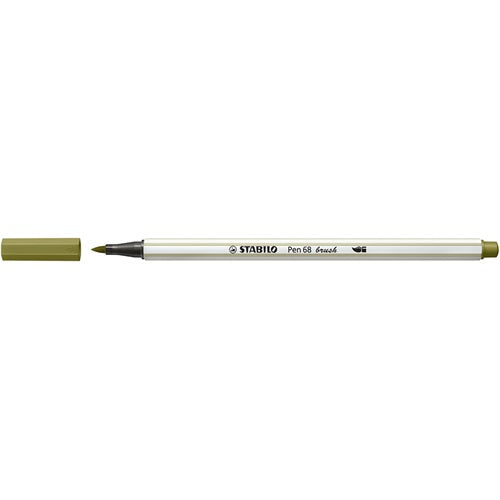 Ecsetfilc Stabilo Pen 68 brush sárzöld 568/37