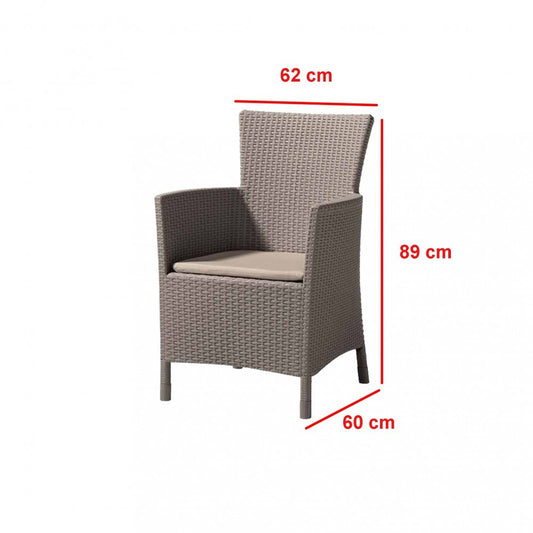 Futura 4+1 kerti bútor garnitúra