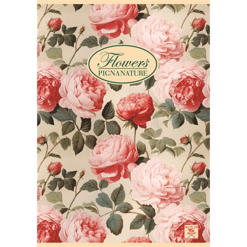 Füzet Pigna Nature Flowers A/5 tűzött 42 lapos vonalas