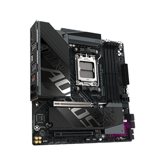 GIGABYTE Alaplap AM5 B850M AORUS ELITE WIFI6E AMD B850, mATX