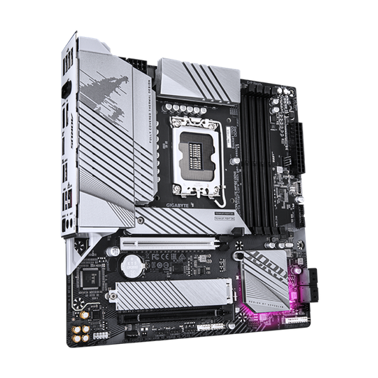GIGABYTE Alaplap S1700 B760M AORUS ELITE WIFI6E GEN5 INTEL B760, mATX