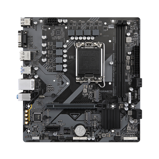 GIGABYTE Alaplap S1700 B760M E INTEL B760, mATX