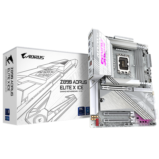 GIGABYTE Alaplap S1851 Z890 AORUS ELITE X ICE INTEL Z890, ATX
