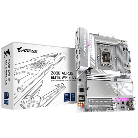 GIGABYTE Alaplap S1851 Z890 AORUS ELITE WIFI7 ICE INTEL Z890, ATX