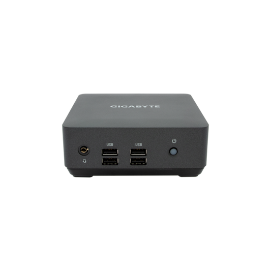 GIGABYTE PC BRIX, Intel Core i3 1315U 4.5GHz, 2xHDMI, Displayport (Type-C), LAN, WIFI, BT, 2.5" HDD hely, 6xUSB