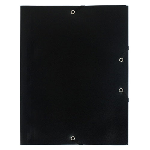 Gumis mappa PP Exacompta Opaque A/4 fekete